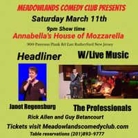 Meadowlands Comedy Club Presents 