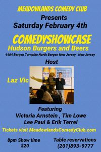 Meadowlands Comedy Club @ Hudson Burgers and Beers 