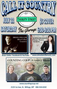 CALL IT COUNTRY with Almeda Bradshaw, Brian Zoller & Counting Coup