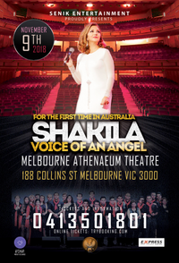 SHAKILA LIVE In Melbourne Australia 2018 TOUR-کنسرت ایرانی‌ در ملبورن استرالیا ۲۰۱۸