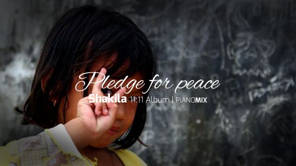 shakila pledge for peace piano version