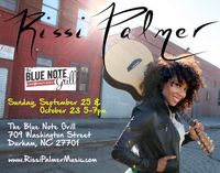 Rissi Palmer recording live album at the Blue Note Grill