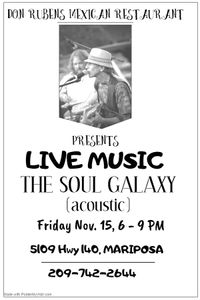 The Soul Galaxy - Acoustic - Don Rubens Authentic Mexican Restaurant