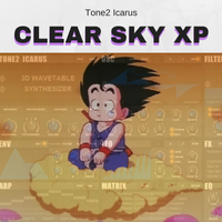 Clear Sky XP for Tone2 Icarus v1.1(WIN/MAC) by Just Nudgeo