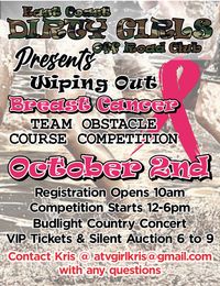East Coast Dirty Girls Presents: Wiping Out Breast Cancer 