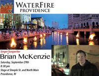 Brian McKenzie at Waterfire Providence