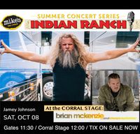 Brian McKenzie and Always September at the Corral Stage for Jamey Johnson