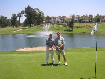 Tustin Ranch Golf Course w /Jim Richardson 2004
