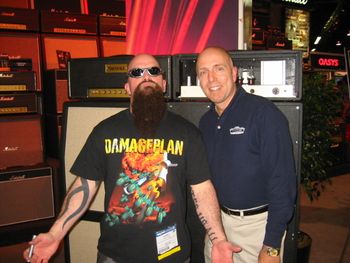 Gary w Slayer Guitarist Kerry King
