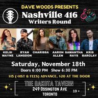 Nashville 416 Writers Round - Presented by Dave Woods