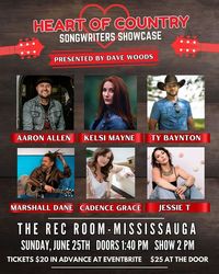 Heart Of Country Songwriters Showcase