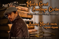 Meet & Greet with Author/Actor Santiago Cirilo