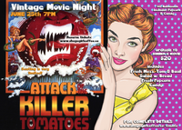 Vintage Movie Night & Dinner - "Attack of the Killer Tomatoes"