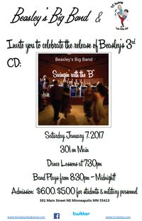 Beasley's Big Band CD Release Party!
