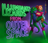 "Illuminati Lizards From Outer Space"