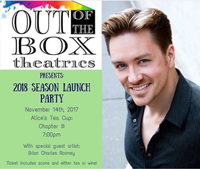 "Out of the Box Theatrics presents: Brian Charles Rooney"