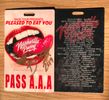 2019 Pleased To Eat You Tour Pass - Autographed 