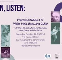 'Listen, Listen' with Meredith Bates and Parmela Attariwala