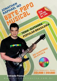 Bate-papo musical: Guitarra Popular Brasileira