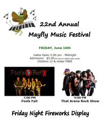 22nd Annual Mayfly Music Festival