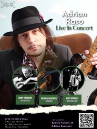 Adrian Raso Live from The Jazz Room. Thursday April 20th, 2023