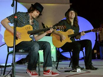 The closing concert in the square.
