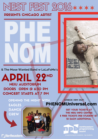 PHENOM headlines NEIU's NEST FEST 2016