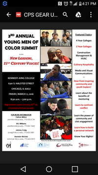 PHENOM Live at 3RD ANNUAL YOUNG MEN OF COLOR SUMMIT 