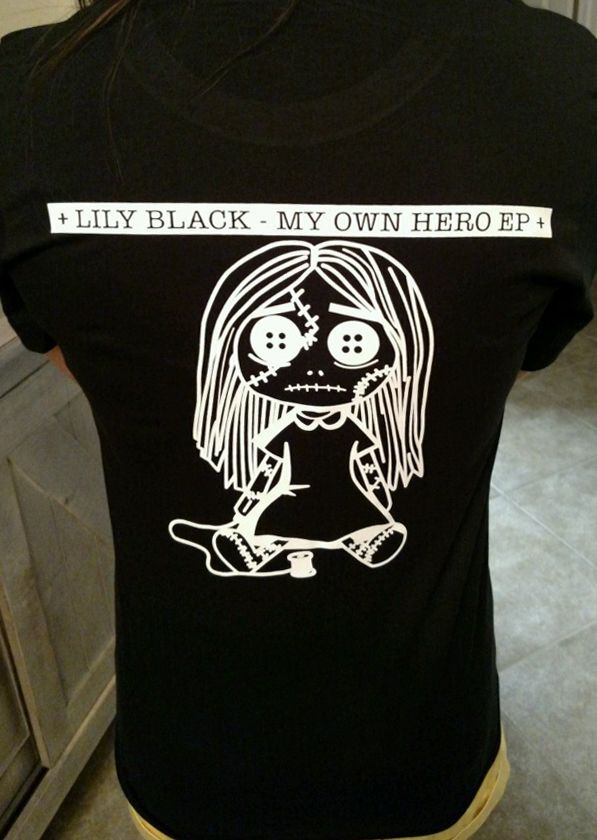 Lily Black Rag Doll T-Shirts!