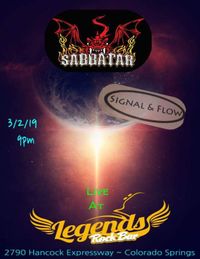 Sabbatar at Legends Rock Bar 
