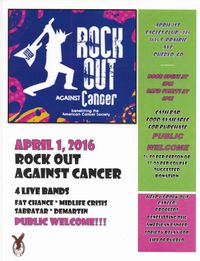 Rock Out Against Cancer Benefit @ Fraternal Order Of Eagles