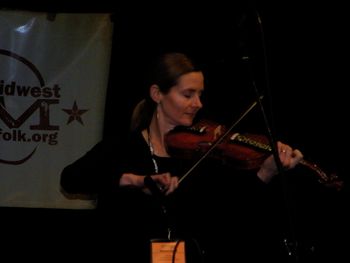 The conference was dubbed "FARMette." Julane played a traditional tune on Hardanger fiddle.
