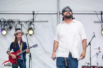 On The Place Royal Stage with Kevin Kinsella, Awesome! Espace Culturel Ashukan 5th Mixed Arts Festival June 16-18, 2017 Montreal, QC  © Espace Culturel Ashukan, Red Works Photograhy — in Montreal, Quebec.
