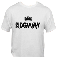 White "Ridgway" Crown Logo T-Shirt
