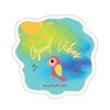 Mic Smyth Good Vibe Parrot Sticker
