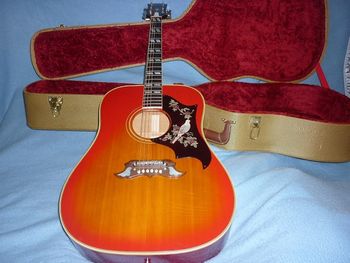 My old Gibson Dove in the days of GUNNER
