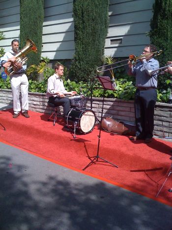 Fundraiser musicians (thanks for donating your time).
