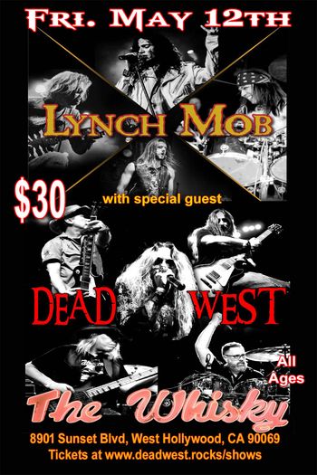 DEAD WEST with Lynch Mob
