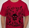 Red Limited Edition DEAD WEST T-shirt