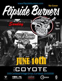 Flipside Burners at Coyote Bar & Grill