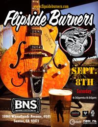 Flipside Burners at BNS Brewery