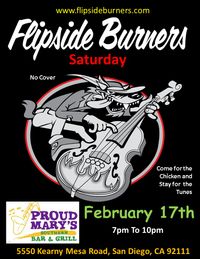 Flipside Burners at Proud Mary’s