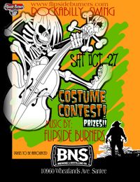 Flipside Burners at BNS Brewery Halloween Costume Contest