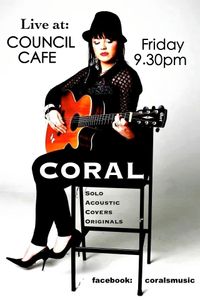 Coral at the Council Cafe 