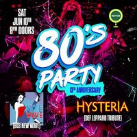 80s Party with Nite Wave and Hysteria at Nectar Lounge!!!