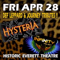 Hysteria and The Infinity Project rock Historic Everett Theater!