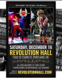 Hysteria and Stone In Love at Revolution Hall!!