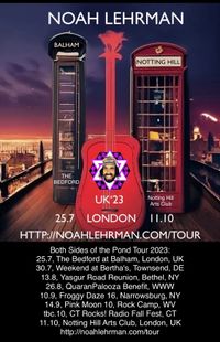 Noah Lehrman Live in London @ The Bedford