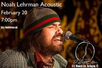 Noah Lehrman Acoustic @ Radio Bean in Burlington, VT!