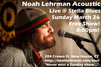 Noah Lehrman Acoustic Live @ Stella Blues!